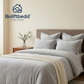 Bollftbedd™ CloudSoft Gray Bedding Set