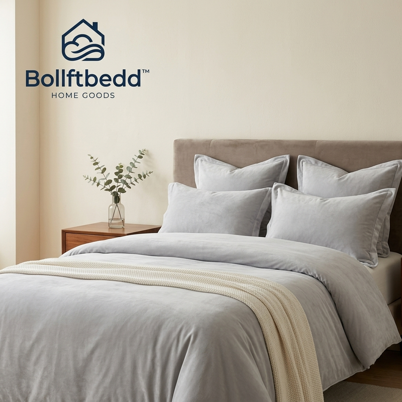 Bollftbedd™ CloudSoft Gray Bedding Set
