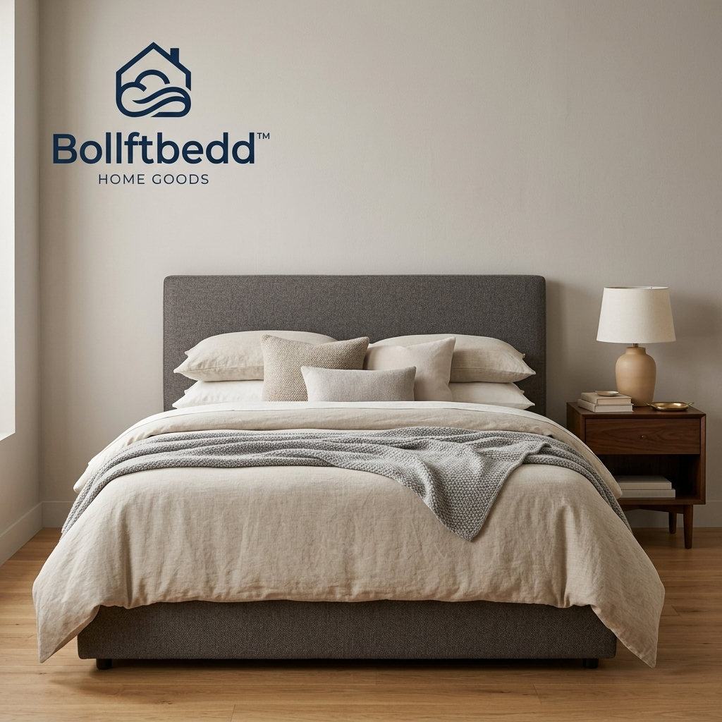 Bollftbedd™ Natural Linen-Look Bed Set