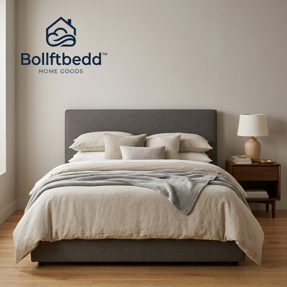 Bollftbedd™ Natural Linen-Look Bed Set