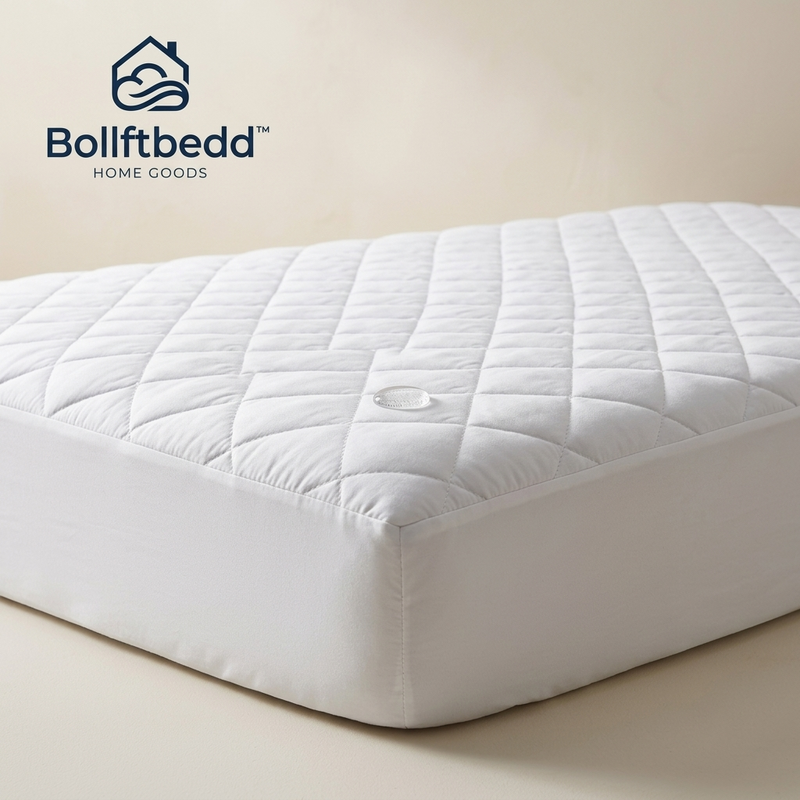Bollftbedd™ Quilted White Mattress Protector Pad
