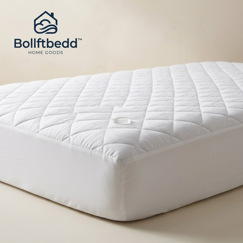 Bollftbedd™ Quilted White Mattress Protector Pad